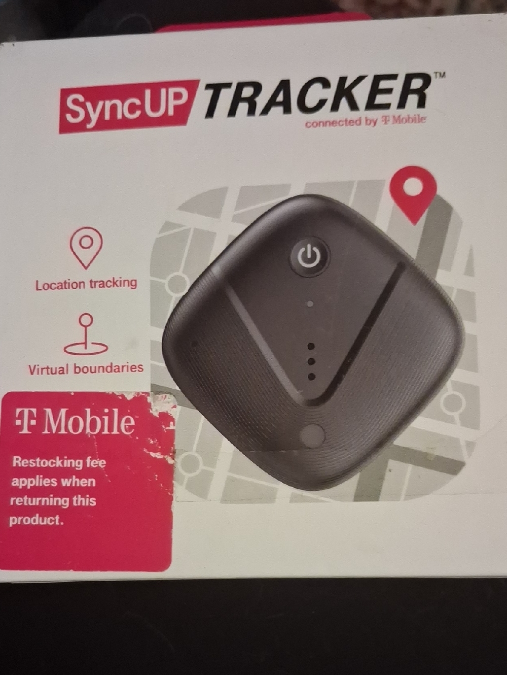 T-Mobile SyncUP Tracker GPS Locator - Black